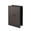 Tablette réglable pliante avec portes verrouillables, armoire en acier noir pour bureau à domicile, garage, étagère de classement en tube d'acier massif, noire, facile à assembler, porte à ressort et-464683264