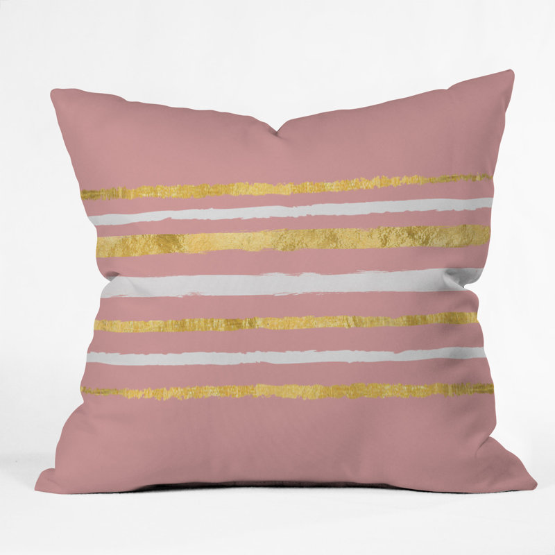 Coussin décoratif intérieur / extérieur Lara Kulpa, 16 po x 1 po
