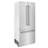 ZLINE 36 in. 19.6 cu. ft. French Door Built-In Bottom Freezer Refrigerator with Water Dispenser and Ice Maker in Satin Stainless Steel-89829473-89829472