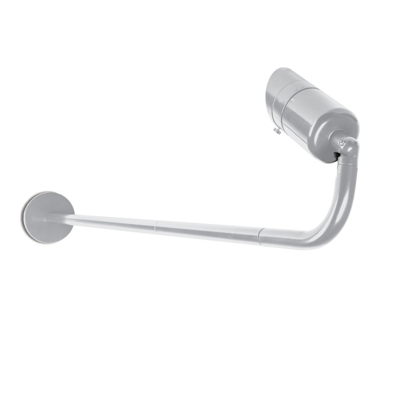 Endurance 1 - Light Outdoor Armed Sconce, 3000, Architectural Graphite
