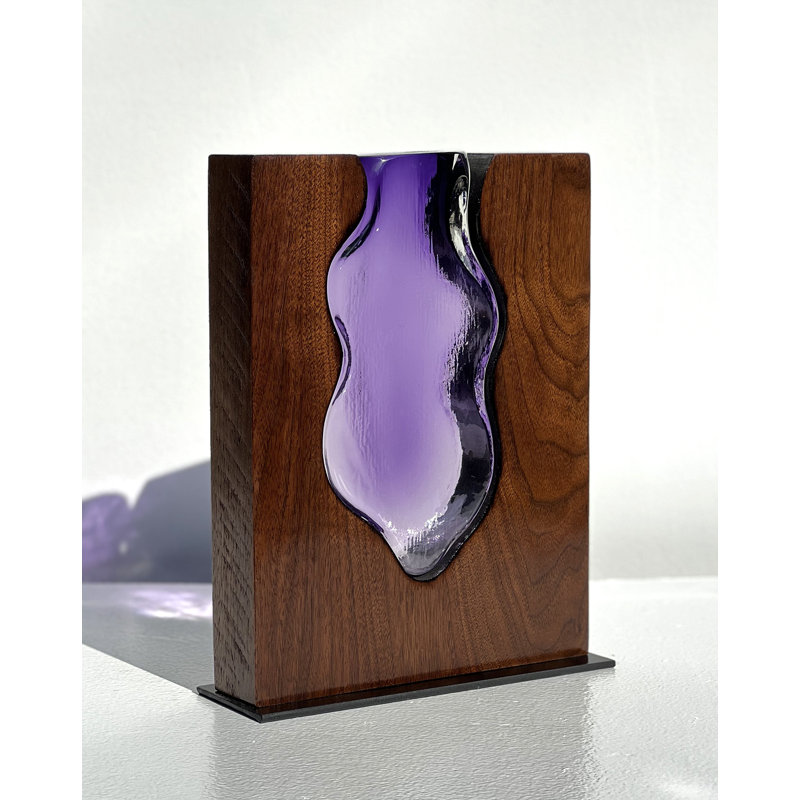 Handmade Wood Table Vase