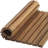 Roll up Genuine Teak Bath Mat