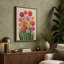 Gerbera Blooms Botanical - Wrapped Canvas-987601907-987601908