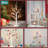 Birch Tree With LED Lights - Set Of 2, LED Table...