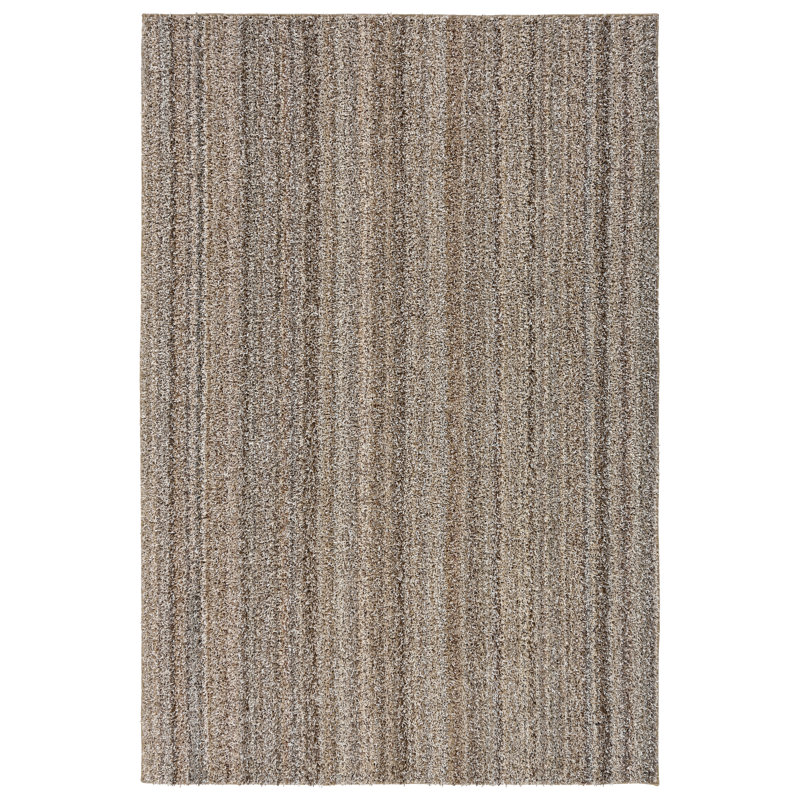 Omotayo Striped Indoor Rug, Rectangle 6' x 9'