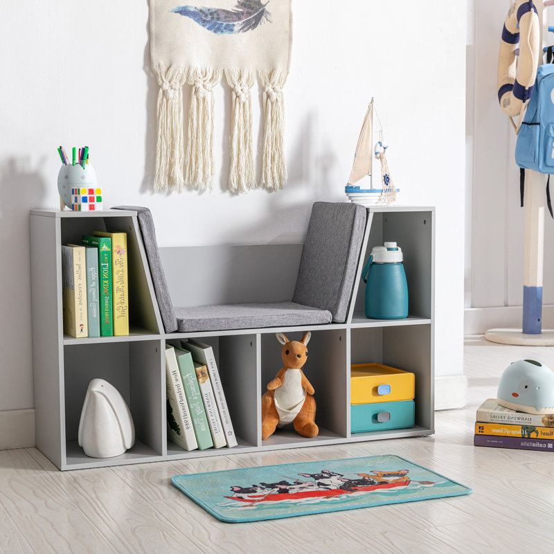 Snatched 23.5'' H X 40.5'' W No Subject Toy Storage, Gray