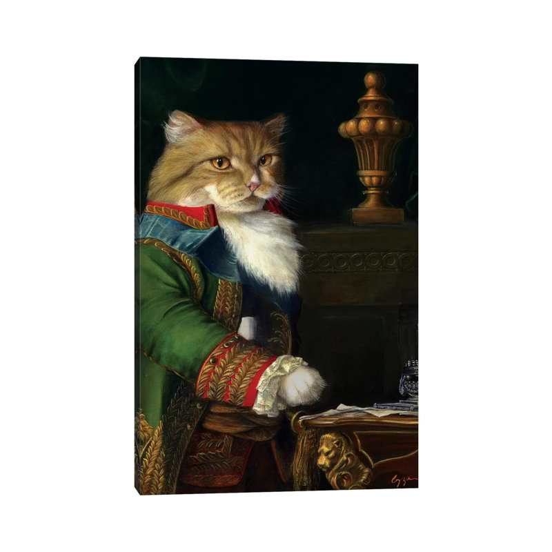 Waldo, reproduction d'art sur toile tendue, 40" H x 26" W x 1.5" D