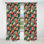 Motif tropical Coral Crêtes IV - Rideau floral - Rideau occultant floral - 1 panneau
