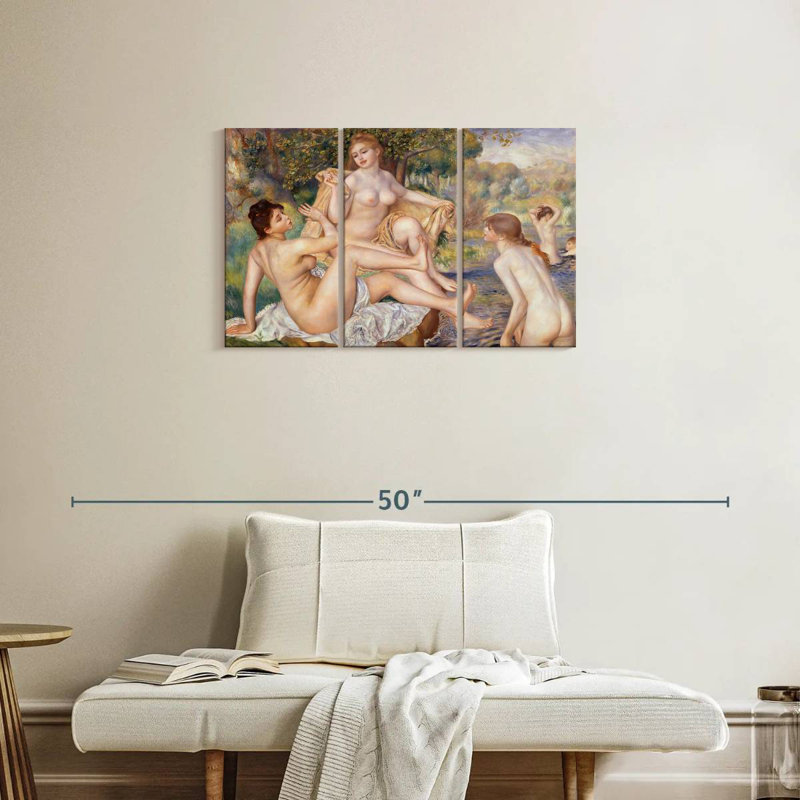 Leisha The Large Bathers, 20" H x 33" W