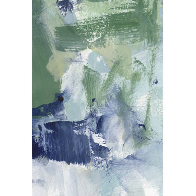 «Northern Lights Abstract V» par Christina Long - peinture sur toile tendue