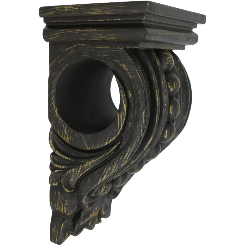 Applique à rideau Lorata, Bronze