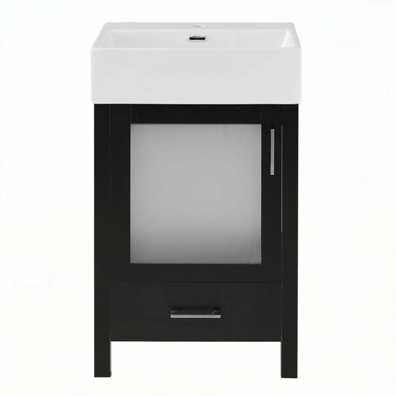 Bathroom Vanity with Ceramic Sink