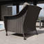 Chaise de patio avec coussins Grondin
