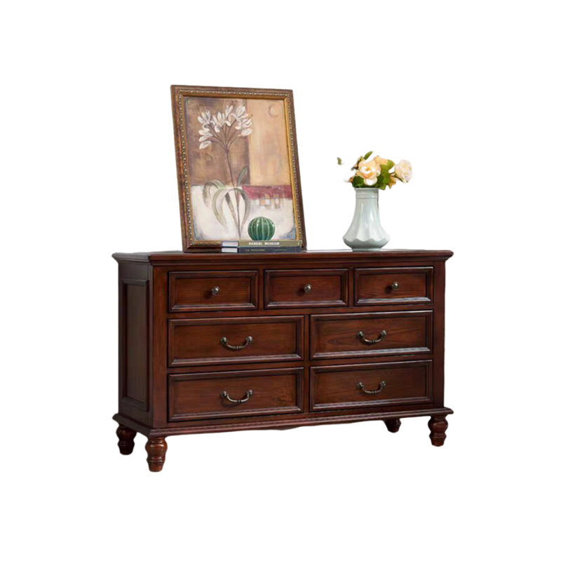 Armoire américaine en bois massif