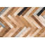 De Los Bosques Cowhide Chevron Area Rug-245492091