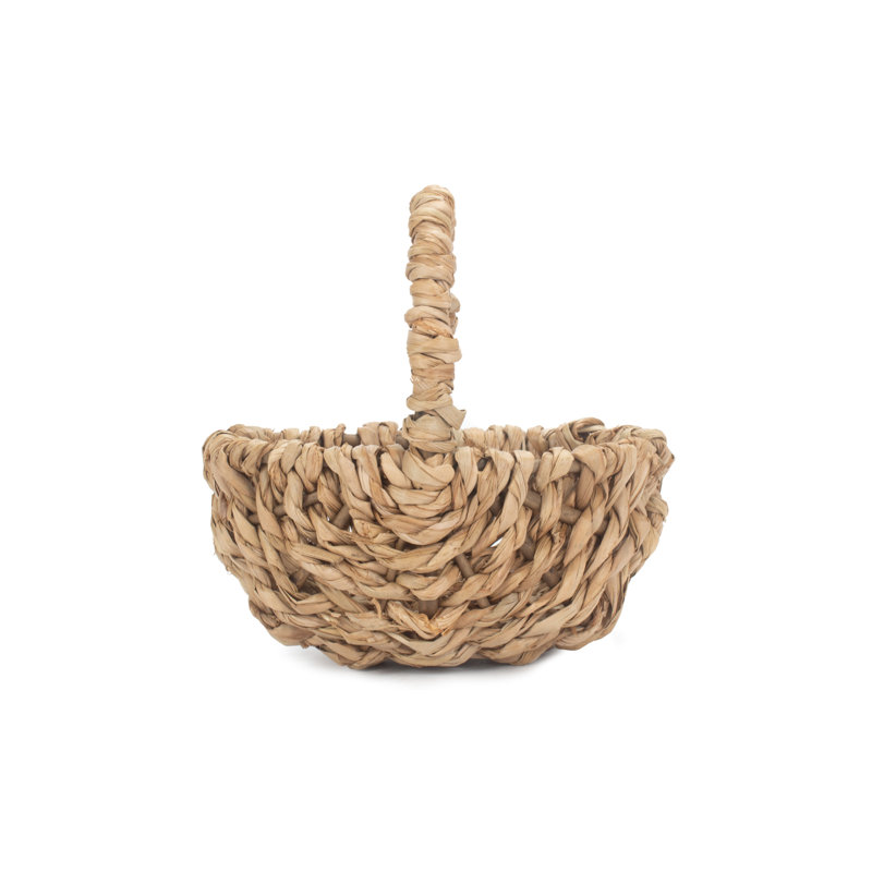 Wicker Small Rush Shopper Basket