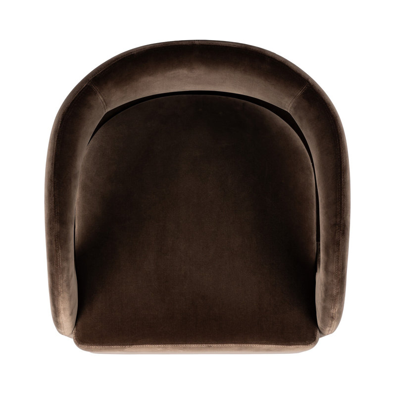 Hawkins Swivel Armchair, Surrey Mink Cotton Blend