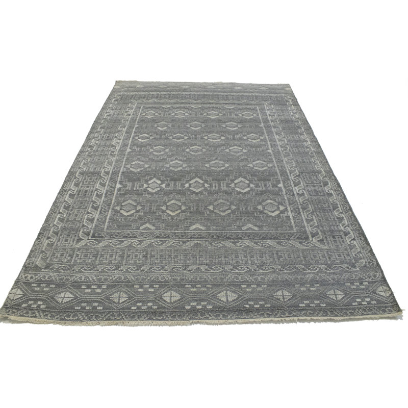 Wool Geometric Indoor Rug