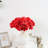 Artificial Hydrangea Flower Head With Pole-2097806386