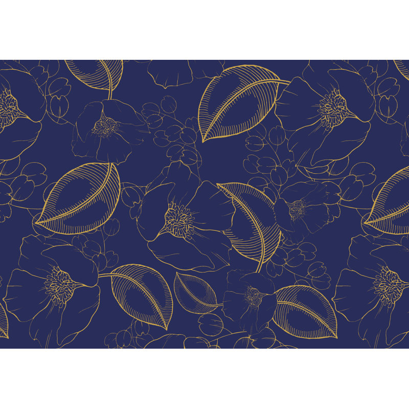 Foekje Floral Area Rug, Rectangle 90 x 150cm