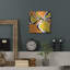 Ivy Bronx «Oh So Pretty Yellow» par Jan Weiss, art mural en métal-74275524