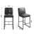 Set of 2 Damylah Faux Leather Counter Stool with Black Metal Legs-270748160-270748162