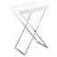 Kline Tray Top Cross Legs End Table-27309136-27309137
