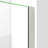 DreamLine Elegance-LS 44 - 46 inch W x 72 inch H Frameless Pivot Shower Door in Brushed Nickel-121723722-122531098