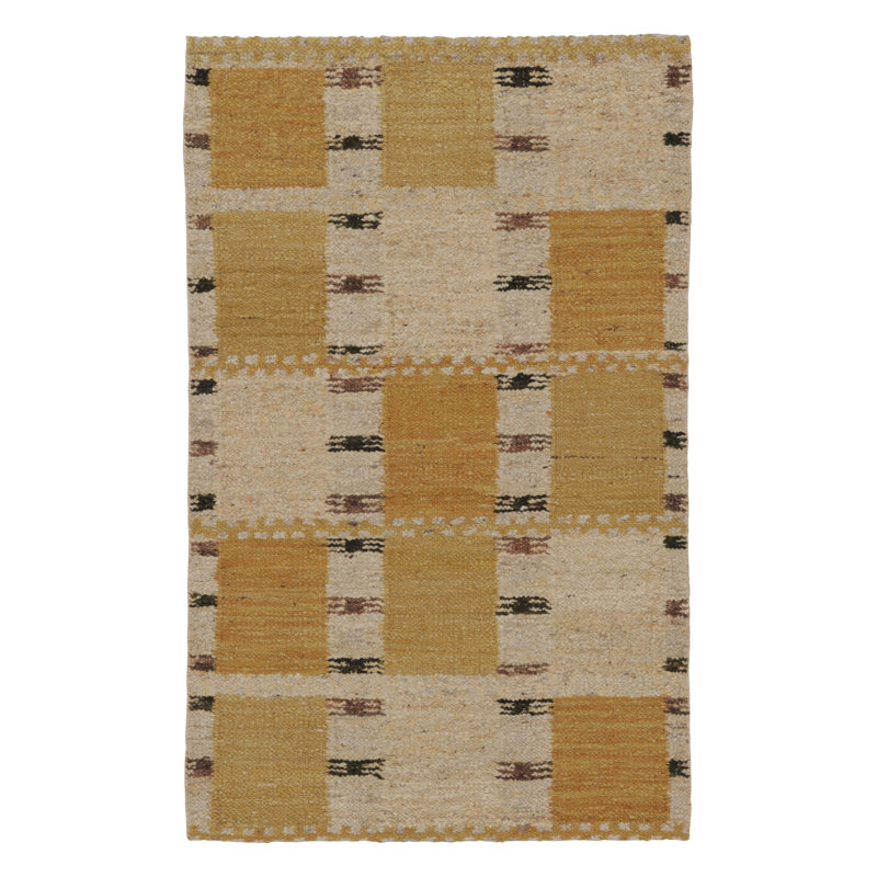 Scandinavian One-of-a-Kind 4'0X6'3 Area Rug