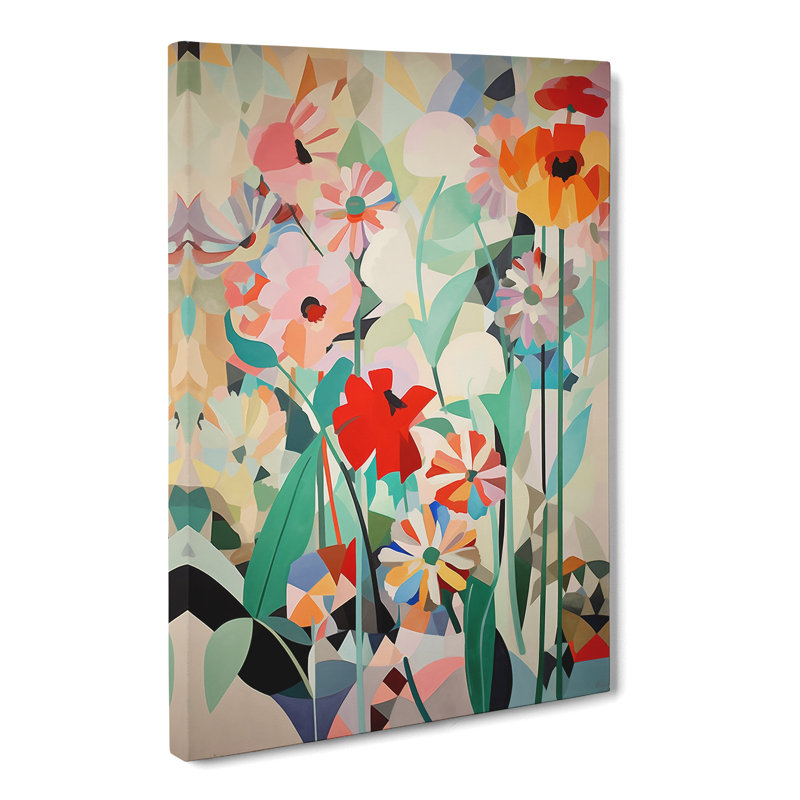 Niccolo Flowers Orphism Vol.1 - Wrapped Canvas Print, 50cm H x 35cm W x 3cm D