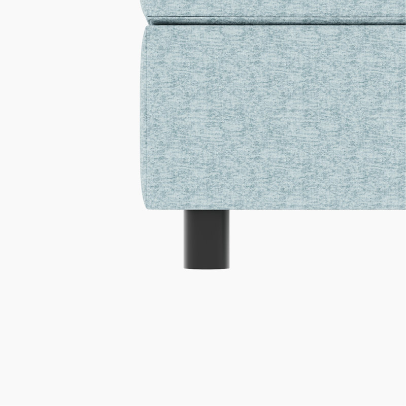 Canapé-lit modulaire avec espace de rangement, chenille, bleu antique, 8, 129 po Profondeur, 124 po Large, 32 po Hauteur, tissu chenille, 8 sièges, profondeur 126,49 po, largeur 123,02 po, hauteur 31,93 po