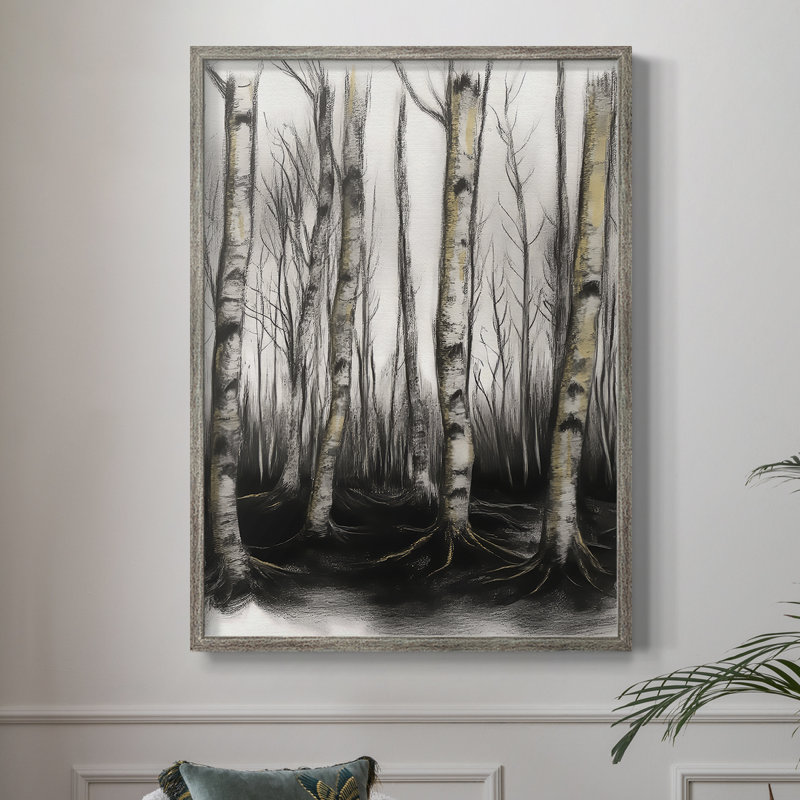 «LANDSCAPES Series XXII», reproduction encadrée - bois massif, H 11 po x l 9 po