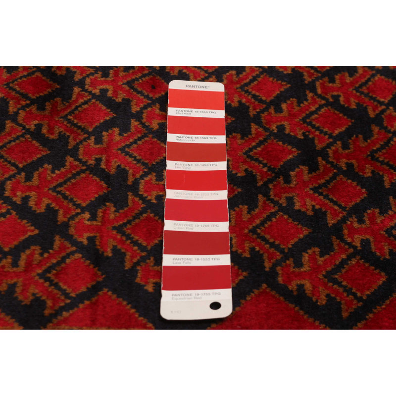 Teimani Red Rug 3'7" x 6'1"