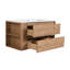 Meuble-lavabo mural simple 36 po avec plateau en résine Plemons-1291086707