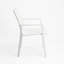 Chaise de patio empilable en aluminium-83112519