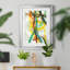 «Window Drama II» par Susan Jill - reproduction d'art sur papier encadrée-1863140561-1863140566