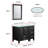 Lasceau 37" Single Bathroom Vanity Set with Mirror-88538782