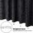 Aadilynn Fabric Striped Shower Curtain
