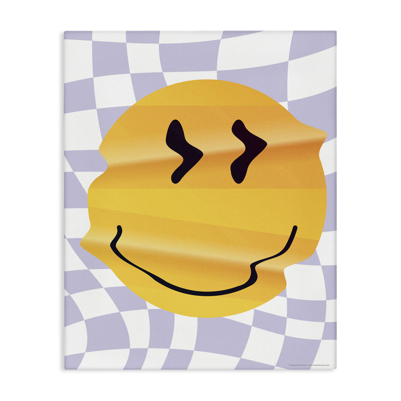 «Wavy Checkered Smile» par Reinders, H 30 po x l 24 po