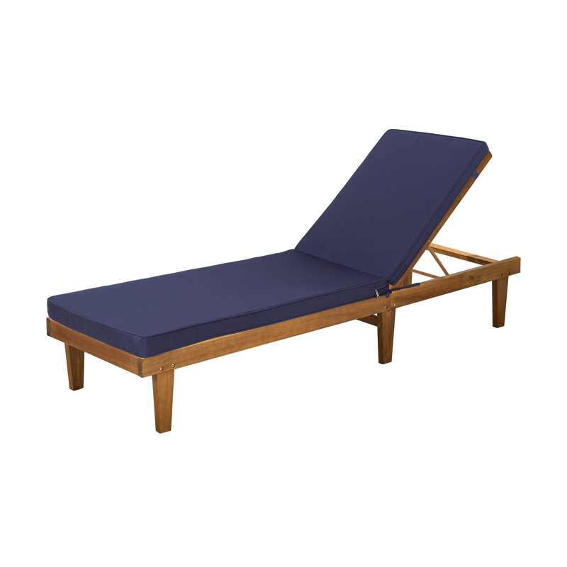 Ensemble de 2 coussins de chaise longue d'extérieur avec coussins de siège Funiture