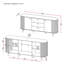 Taushia 190cm Sideboard-684285592