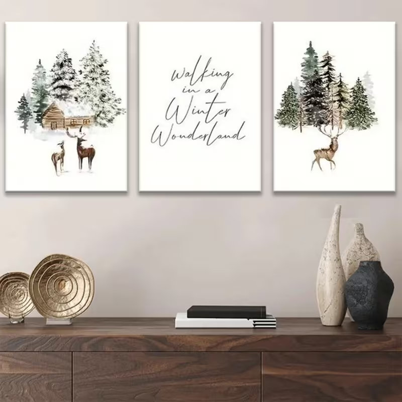 3 Piece Wrapped Canvas Print