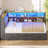 Upholstered Daybed with Storage-983650790