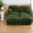 Compression Cozy Chenille Sectionals, Modular Modern Home Sofa Green