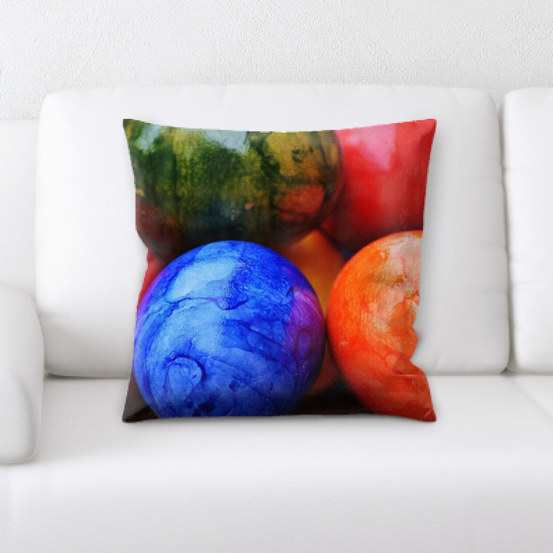 Microsuede Throw Pillow