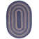 Camyla Farmhouse Braided Jute Blue Area Rug
