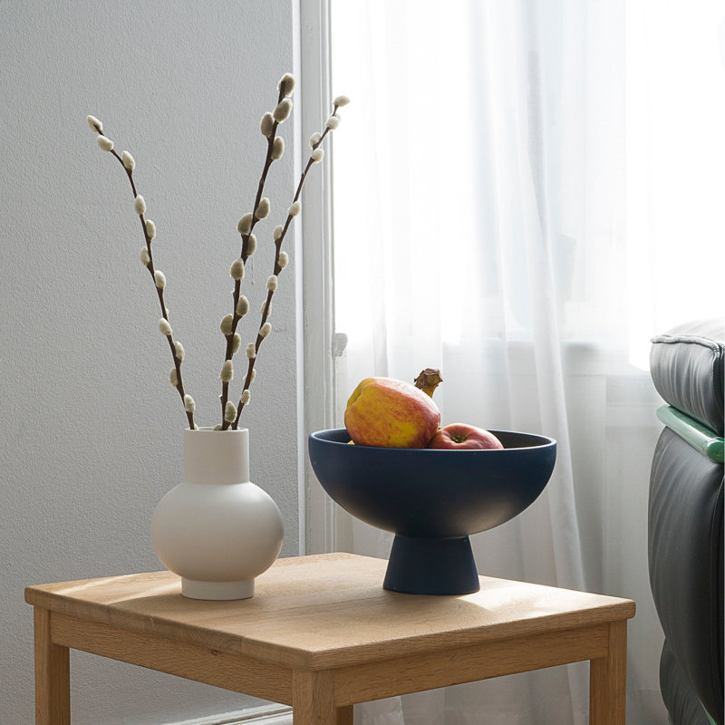 Strøm Bowl by Nicholai Wiig-Hansen, Blue, 5.91" H x 8.66" W x 8.66" D