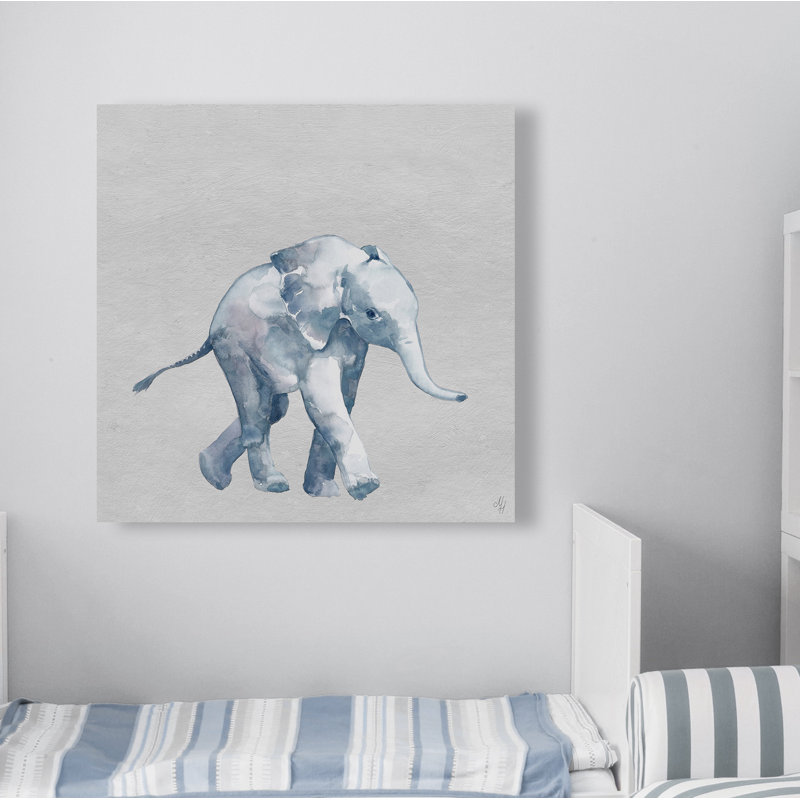 «Quiet Elephant II», impression sur toile, H 12 po x l 12 po x P 1,5 po