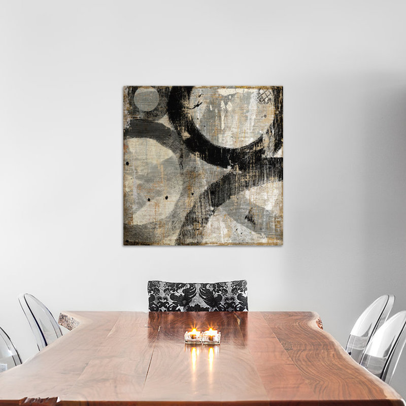 «Industrial II» par MichaelvMullan, reproduction d'art sur toile tendue, H 26 po x l 26 po x P 1,5 po