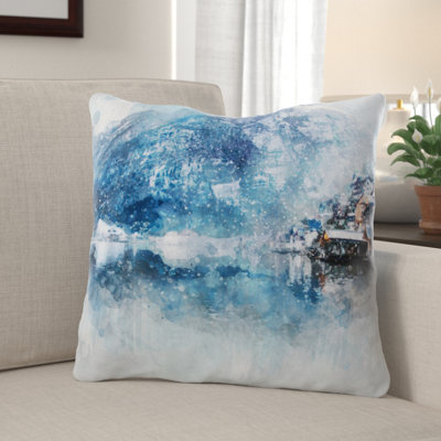 Adrianna Natural Throw Pillow